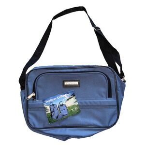 Stanton Carry on Laptop bag travel Explorer Collection Blue